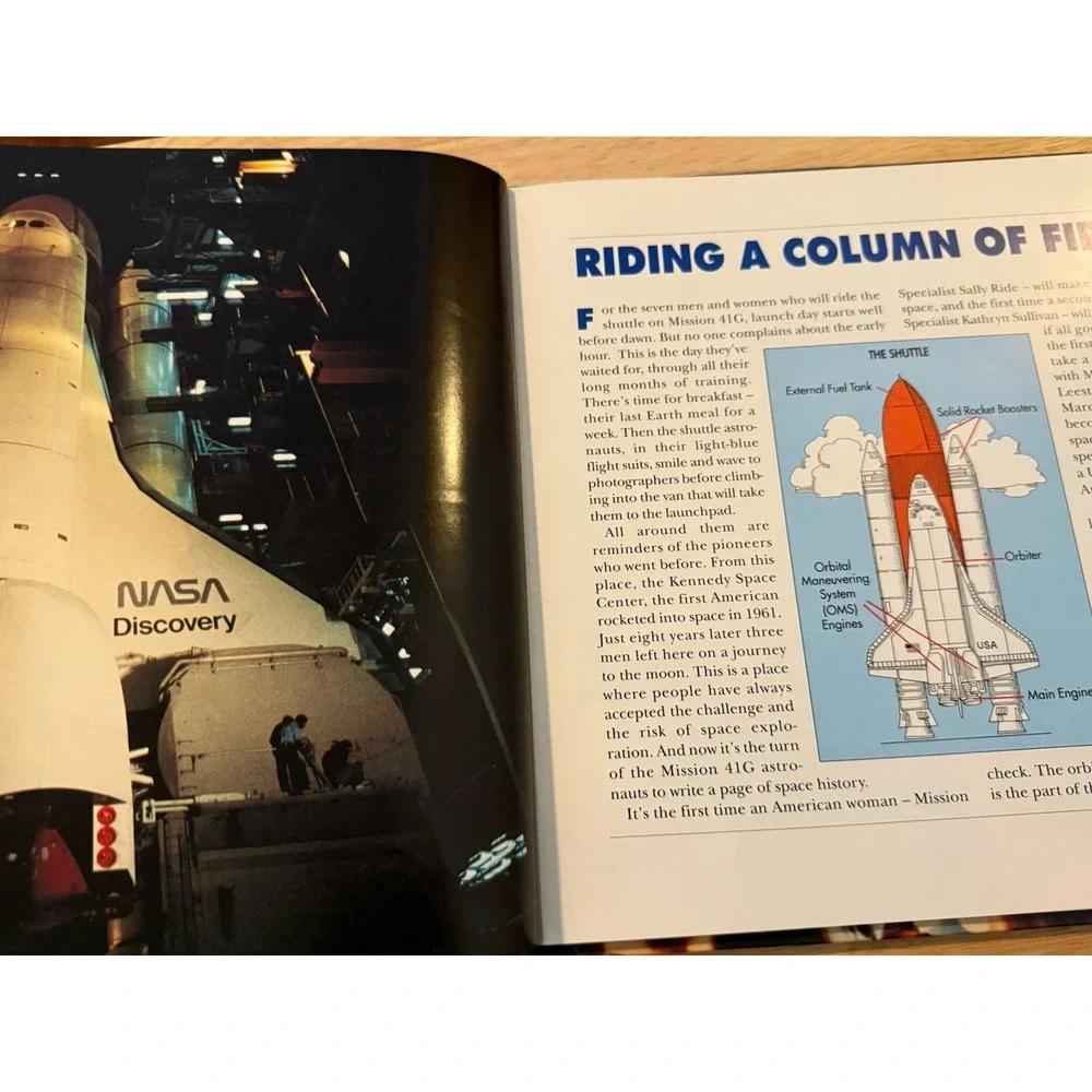 The Dream Is Alive Space Shuttle Hardcover Book 1990 Smithsonian IMAX NASA